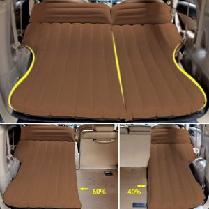 imagen colchon hinchable para coche cama inflable para asientos traseros maletero infladream Icelus adaptabilidad adaptable