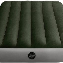 Colchon individual Intex verde con Fiber tech downy 90 hinchable inflable infladream